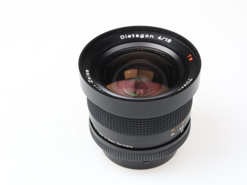 Carl Zeiss Distagon 18mm f4 T* Objektiv Contax Anschluss mount 97968 near mint – Bild 2