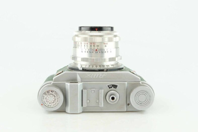 Eho Altissa Altix grün green mit Tessar 2,8 50 mm Kamera Camera 91092 - Image 3