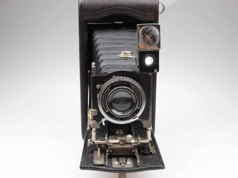 Kodak Autographic 3A Spezial Kamera Anastigmat 105mm f4.5 Objektiv lens 97475 – Bild 2