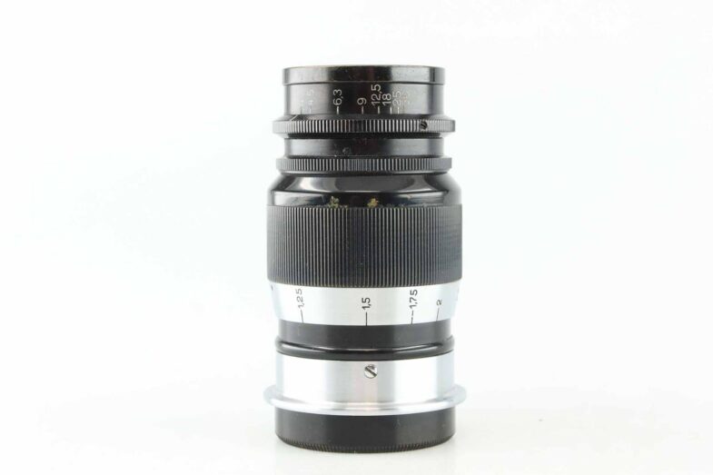 Leica Elmar 4 9 cm Objektiv Lens Black Chrom M39 Anschluss Mount Leitz 90488 – Bild 2