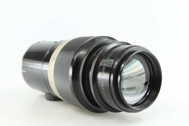 Leica Elmar 4,5 135 mm Objektiv Lens Black Nickel non standard Leitz 90498 - Image 6