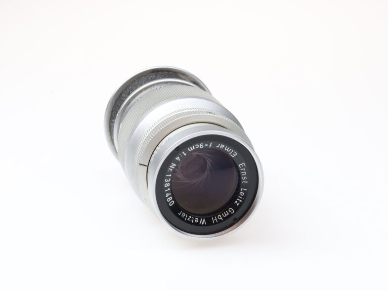 Leica Elmar 90mm f4 Objektiv lens M39 Anschluss mount Leitz  98049 – Bild 6