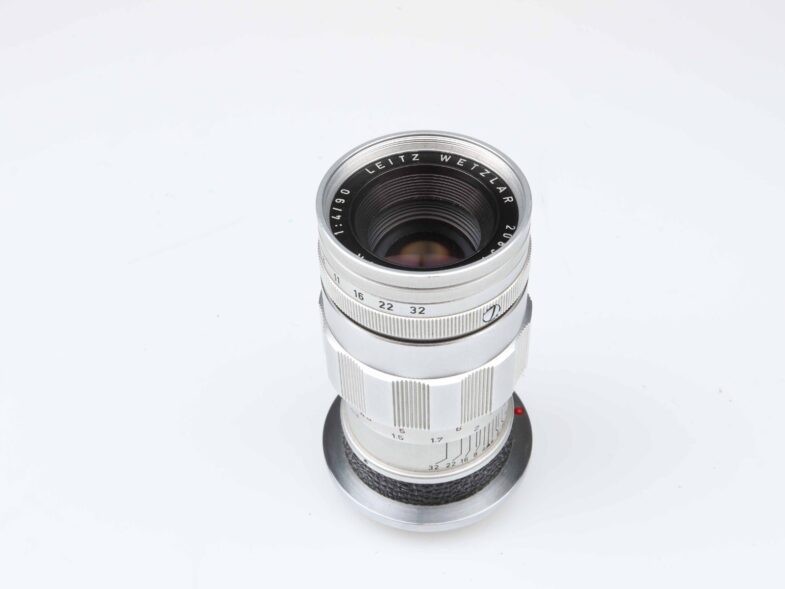 Leica Elmar M 90mm f4 3 Elements Objektiv  Leica M Anschluss  97111 near mint – Bild 4