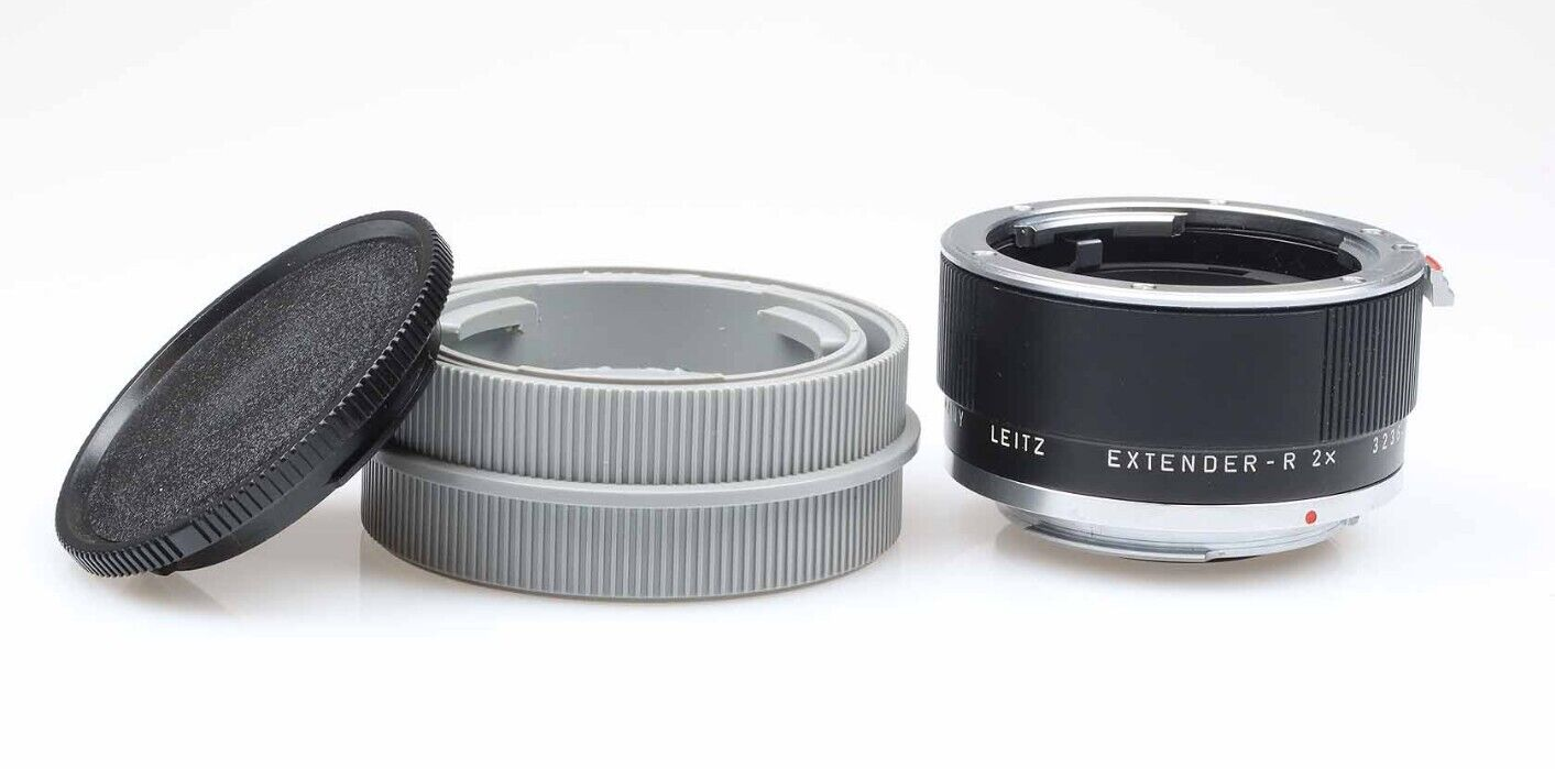Leica-Extender-R-2x-for-Leica-R4-R3-Leitz-95357-near-mint-wie-neu-364844980143 Leica Extender R 2x for Leica R4 R3 Leitz 95357 near mint wie neu - Image 1
