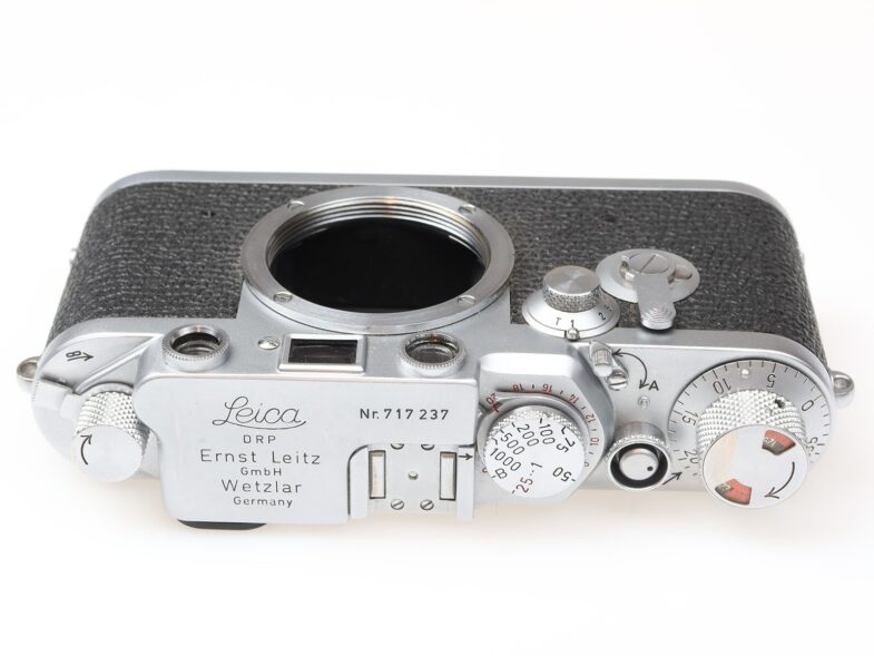 Leica  III F Selftimer Vorlaufwerk black dial Kamera Camera  Leitz 98215 - Image 5