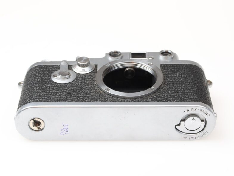 Leica  III F Selftimer Vorlaufwerk black dial Kamera Camera  Leitz 98215 - Image 6