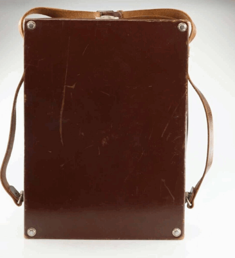 Leica Leitz Koffer Kamera Ledertasche leather case rare vintage case 94374 - Image 3