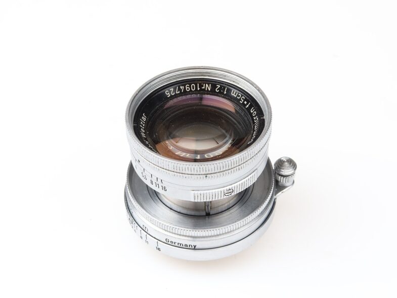 Leica Summicron 50mm f2 Objektiv lens Leica M39 Anschluss mount Leitz 98255 – Bild 2