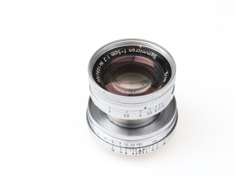 Leica Summicron 50mm f2 Objektiv lens Leica M39 Anschluss mount Leitz 98255 – Bild 3
