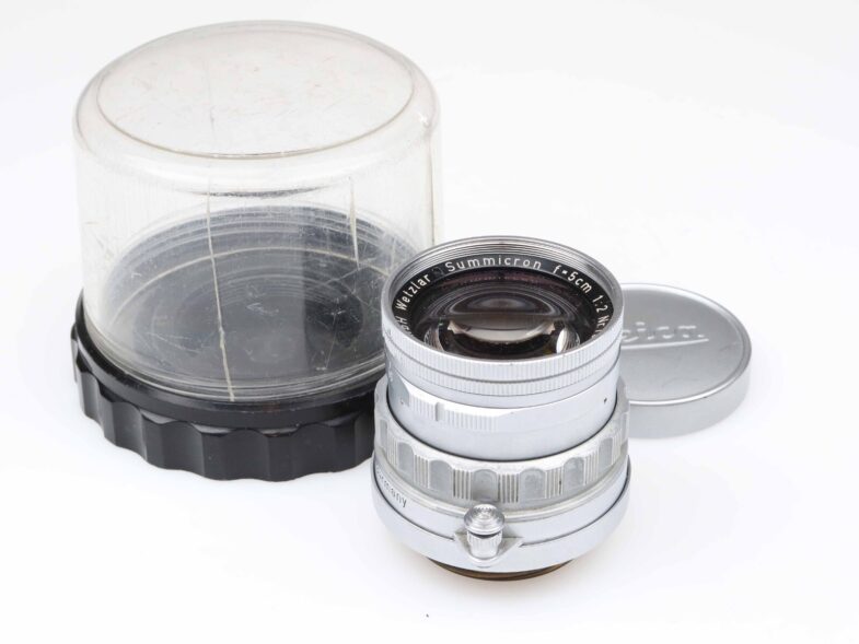 Leica Summicron M 50mm f2 rigid M39 LTM Objektiv lens Leitz RARE 97065 - Image 1