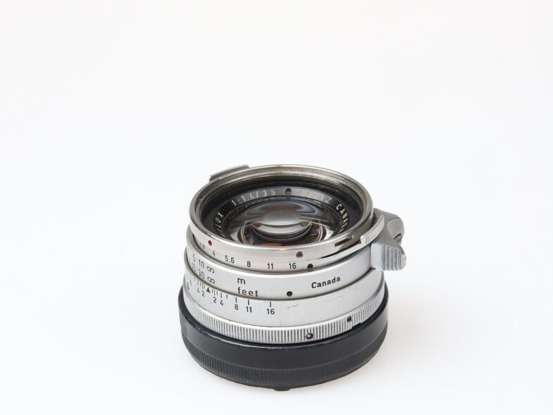 Leica Summilux M 35mm f1.4 Steel Rim 11870 first batch early number 97678 – Bild 4