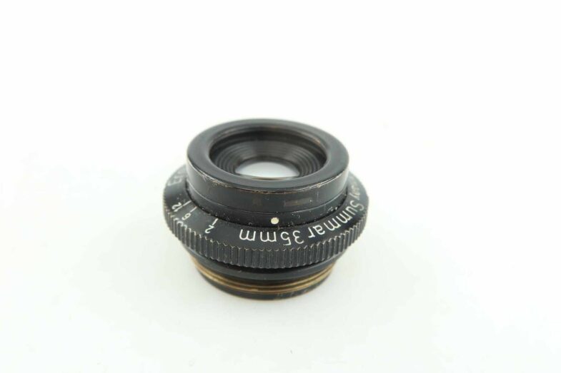 Leitz Wetzlar Mikro Summar 4,5 35 mm Mikro Objektiv Lens 89966 – Bild 3