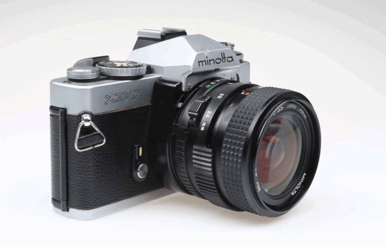 Minolta XD7 Kamera Camera mit  MD Zoom 24-35mm f3.5 Objektiv Lens 95414 – Bild 4