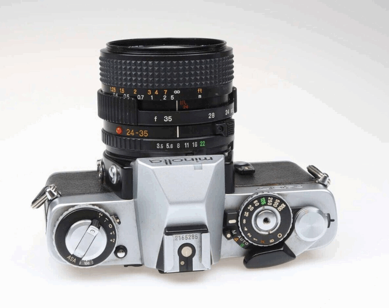 Minolta XD7 Kamera Camera mit  MD Zoom 24-35mm f3.5 Objektiv Lens 95414 – Bild 6