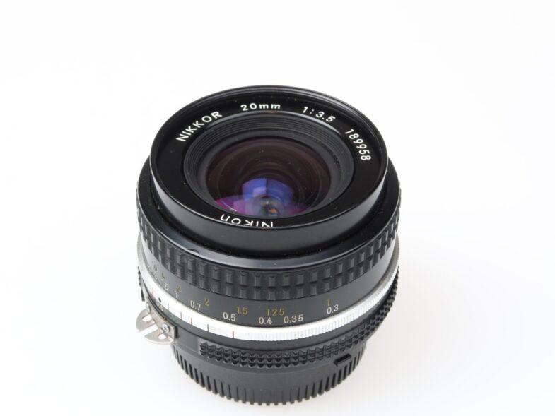 Nikon Nikkor 20mm f3.5 Ai Objektiv Lens Hood HK-6 97769 near mint wie neu – Bild 2