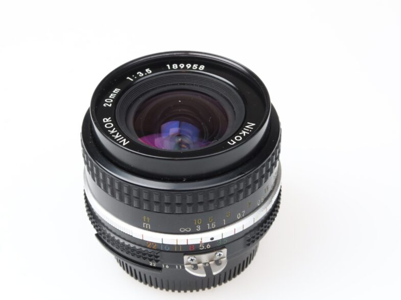 Nikon Nikkor 20mm f3.5 Ai Objektiv Lens Hood HK-6 97769 near mint wie neu – Bild 3