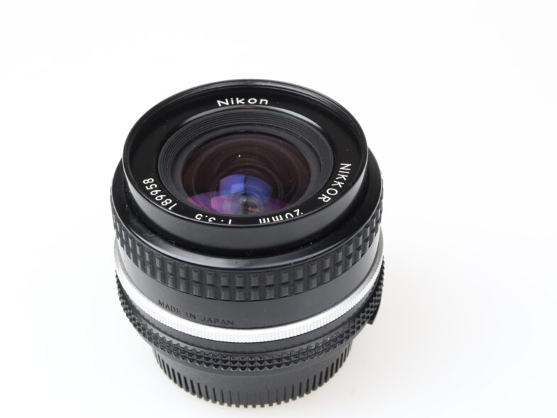 Nikon Nikkor 20mm f3.5 Ai Objektiv Lens Hood HK-6 97769 near mint wie neu – Bild 4