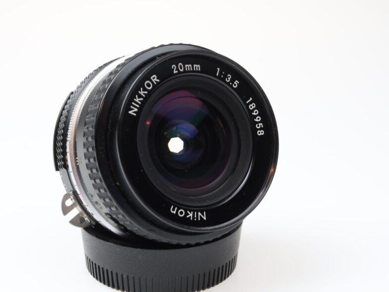 Nikon Nikkor 20mm f3.5 Ai Objektiv Lens Hood HK-6 97769 near mint wie neu – Bild 5