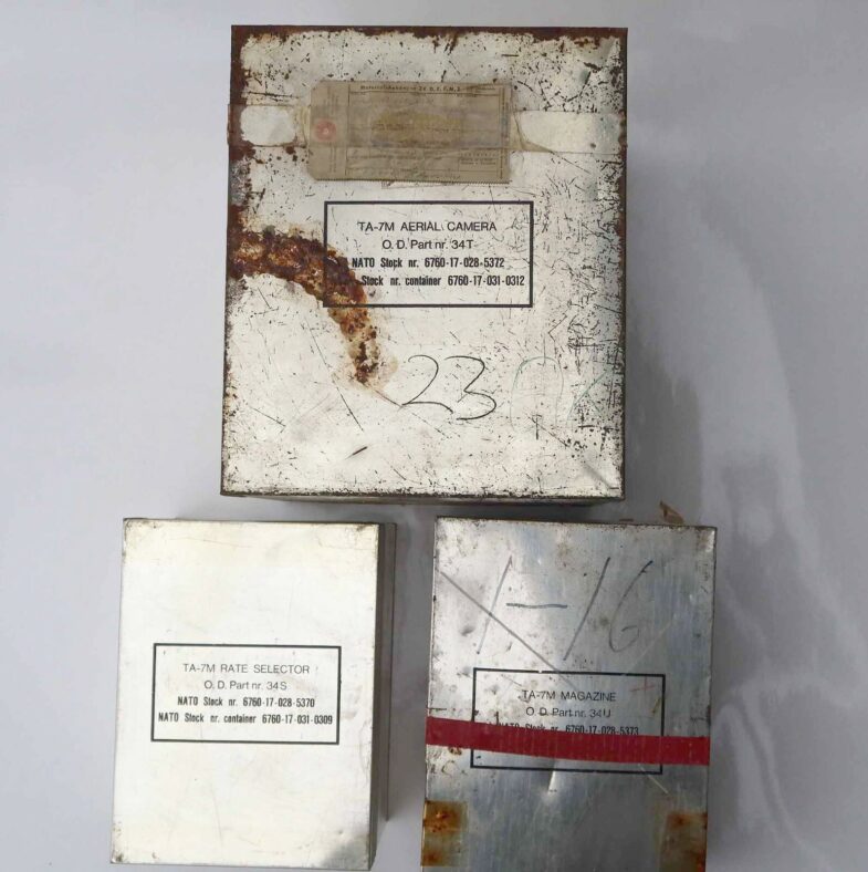 Old Delft Aerial Camera TA 7M Luftbildkamera NATO with matching box – Bild 8