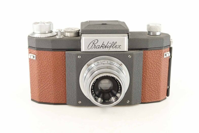 Praktiflex Xenar 5cm grau braun grey paint brown leather extrem selten  91086 - Image 1