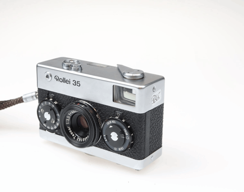 Rollei 35 Kamera camera Zeiss Tessar 40mm f3.5 Objektiv lens 98365 – Bild 3