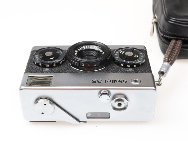 Rollei 35 Kamera camera Zeiss Tessar 40mm f3.5 Objektiv lens 98365 – Bild 5