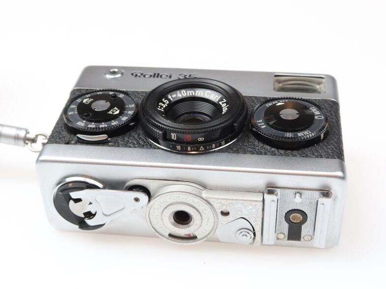 Rollei 35 Kamera camera Zeiss Tessar 40mm f3.5 Objektiv lens 98365 – Bild 6