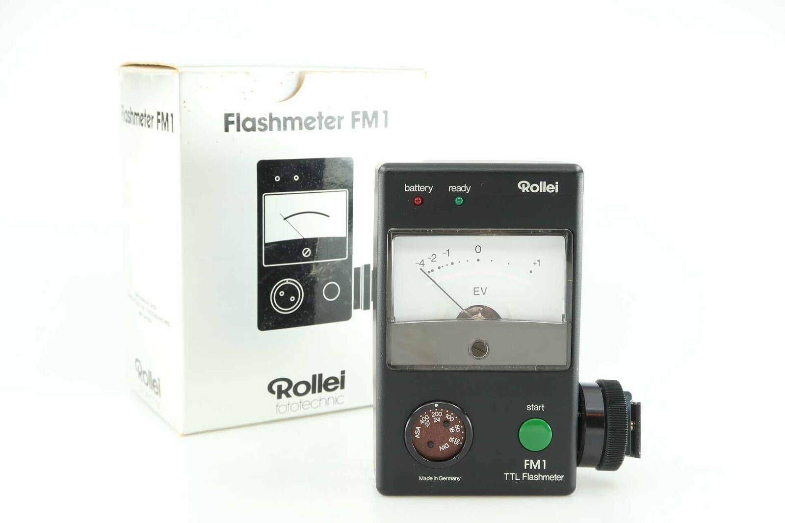 Rollei-Flashmeter-FM1-wie-neu-originalverpackung-90180-363682178883 Rollei Flashmeter FM1 wie neu originalverpackung 90180 - Image 1