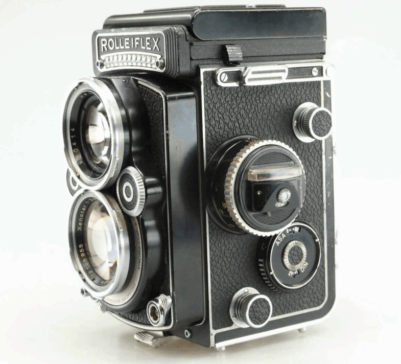 Rolleiflex 2,8F white face Xenotar 2,8 80mm Rollei Kamera Camera 95091 – Bild 2