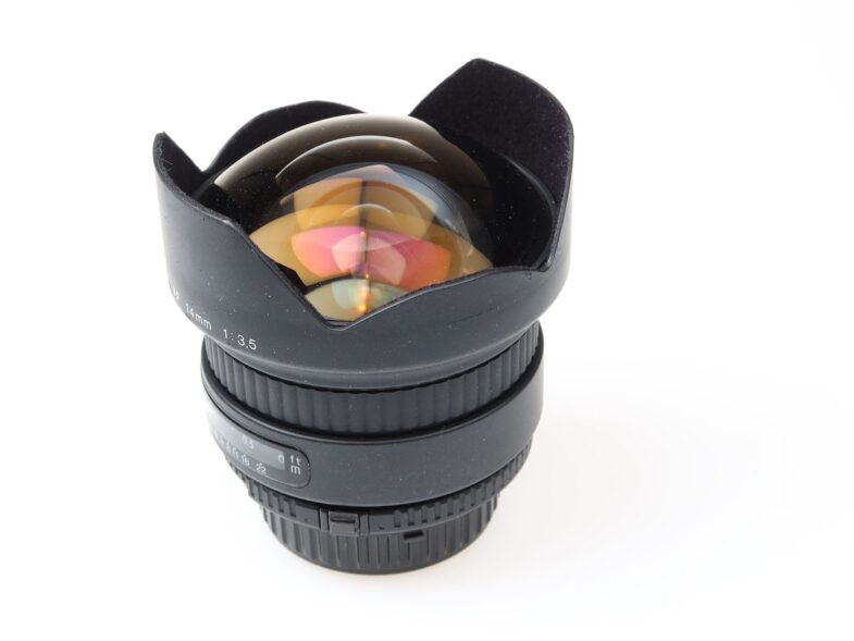 Sigma Fisheye AF 14mm f3.5 Objektiv lens Nikon Anschluss mount 98095 – Bild 2