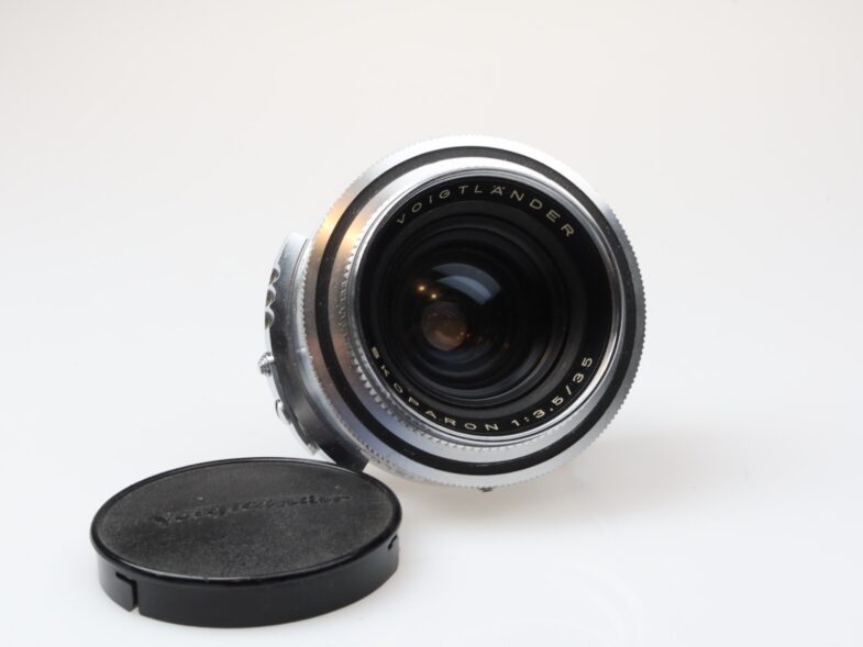 Voigtländer Skoparon 35mm f3.5 Objektiv lens Prominent Anschluss 97782 near mint - Image 1