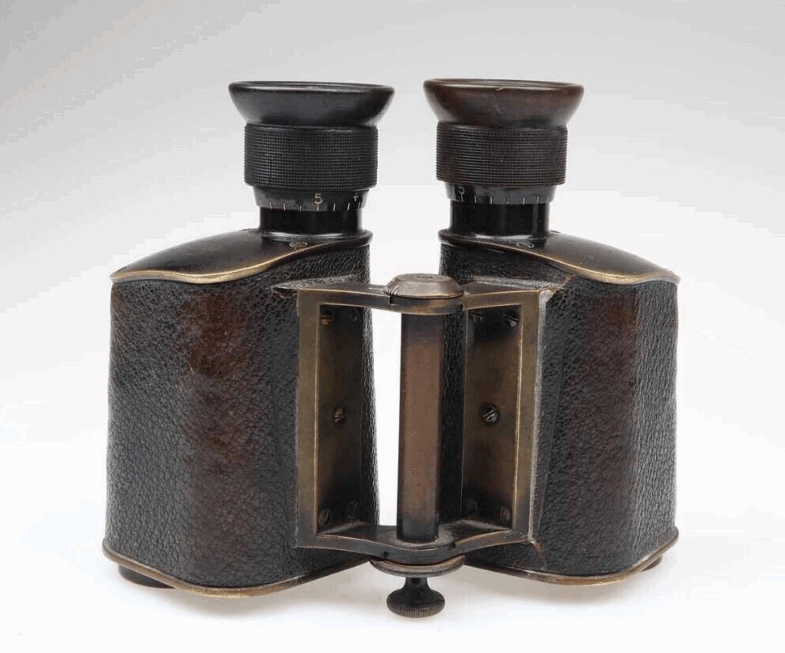 Zeiss Jagdglas 7 1/2x bent sholders Nr 8778 extrem rare 95711 – Bild 5