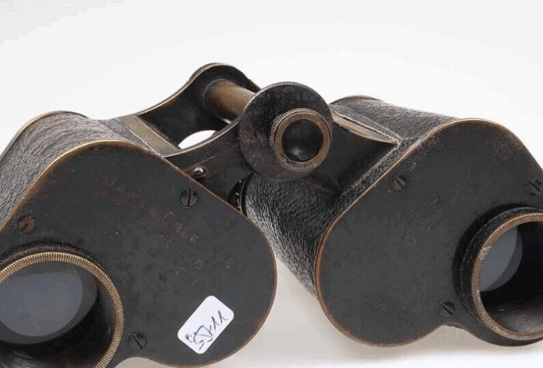 Zeiss Jagdglas 7 1/2x bent sholders Nr 8778 extrem rare 95711 – Bild 6