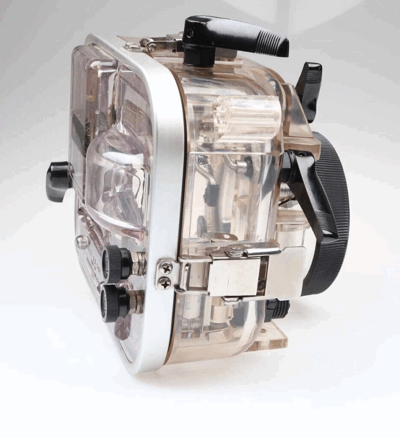 ikelite SLR Unterwassergehäuse Canon F1 old Underwaterhousing  95587 near mint – Bild 3