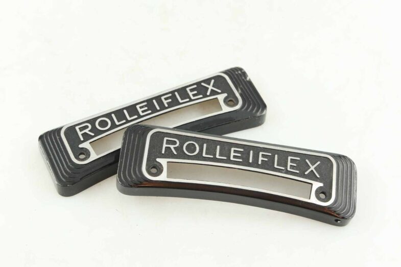 7x Rolleiflex 2,8 GX 2,8 F 2,8 E Stirnschilder Schilder type label Rollei 90... – Bild 2