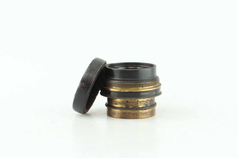 Aldis Anastigmat F7.7 No. 7 Messing Brass Objektiv Lens 91466 - Image 1
