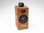 Ansco Memo very RARE wooden body 18x23mm  Bausch Lomb Objektiv Lens 97043