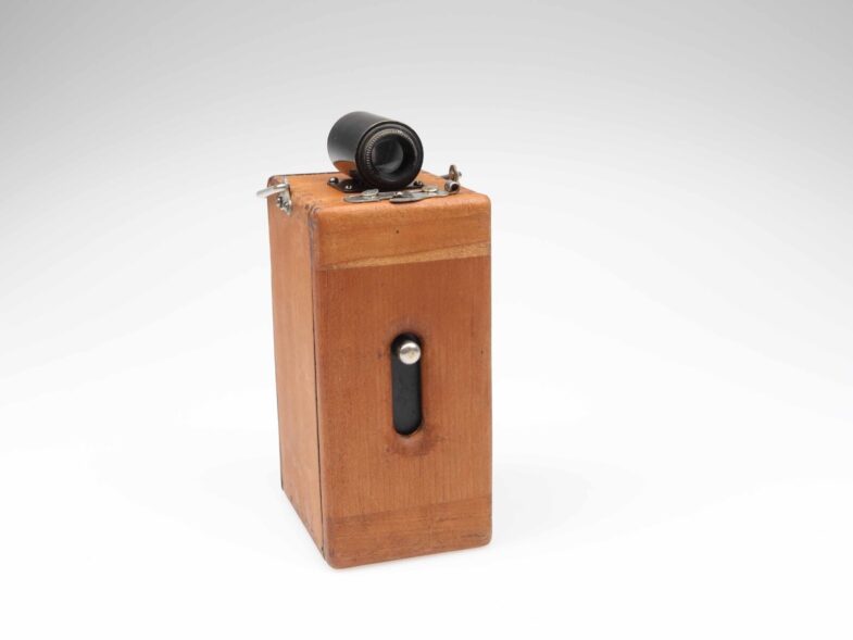 Ansco Memo very RARE wooden body 18x23mm  Bausch Lomb Objektiv Lens 97043 - Image 3