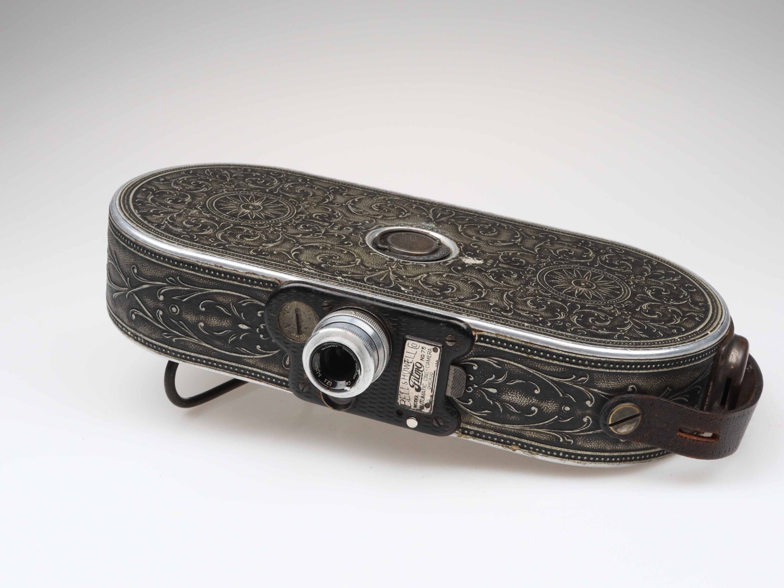 Bell-Howell-Filmo-No75-16mm-Motion-Picture-Camera-Kamera-97045-156719394264 Bell Howell Filmo No.75 16mm Motion Picture Camera Kamera 97045 - Image 1