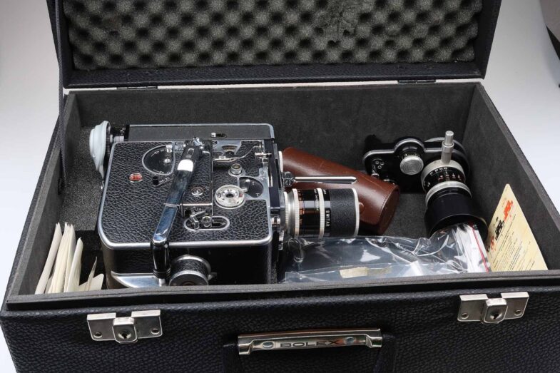 Bolex H8 Reflex Kamera Kern Switar 50mm f1.4 Vario Switar 8-36mm f1.9 H8RX 95555 - Image 7