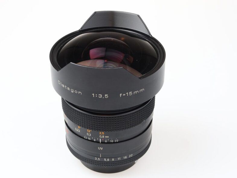 Carl Zeiss Distagon 15mm f3.5 T* Objektiv Contax Anschluss mount 97974 near mint – Bild 2