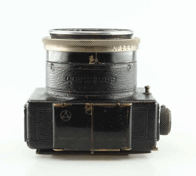 Ernemann Ermanox Kamera camera  Ernostar 10 cm 1:2  Objektiv lens   92847 – Bild 3