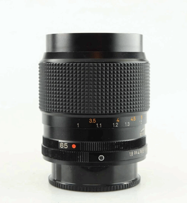 Konica Hexanon AR 85mm f1.8 Objektiv Lens 94275 - Image 2