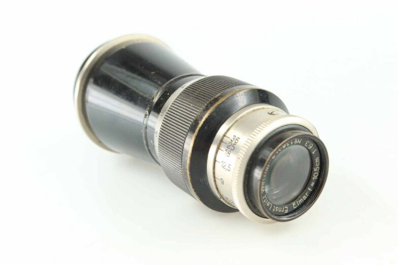 Leica Berg Elmar 10,5 cm 6,3 black Nickel Leitz Wetzlar Mountain Elmar 90297 – Bild 5