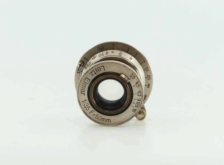 Leica Elmar 50mm Nickel Objektiv Lens M39 Mount Anschluss  Leitz 93400 - Image 4