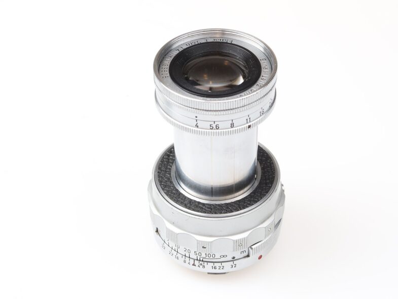 Leica Elmar M 90mm f4 Collapsible Objektiv lens Leitz 98149 – Bild 3