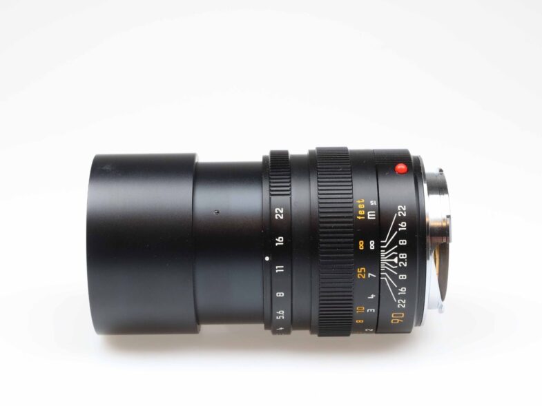 Leica Elmarit M 90mm f2.8 E46 6 Bit 11807 Objektiv lens Leitz 97243 near mint – Bild 5