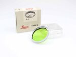 Leica Filter E39 13096 B grün Filter Leitz 97503 near mint wie neu