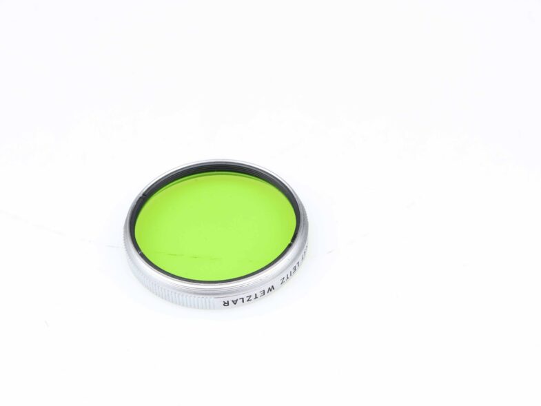 Leica Filter E39 13096 B grün Filter Leitz 97503 near mint wie neu – Bild 3
