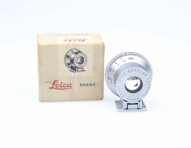 Leica SHOOC Spiegelsucher Mirror View Finder Hektor 13,5cm Leitz 96505 near mint – Bild 1